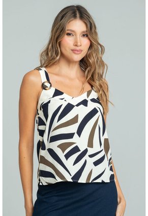 Blusa Amali Verde Ragged Pf11113123