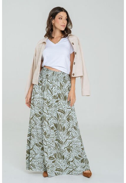 Falda Larga Stahud Verde Ragged Pf11320512