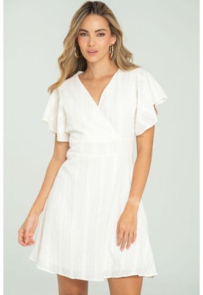 Vestido Sezan Blanco Ragged Pf11511401