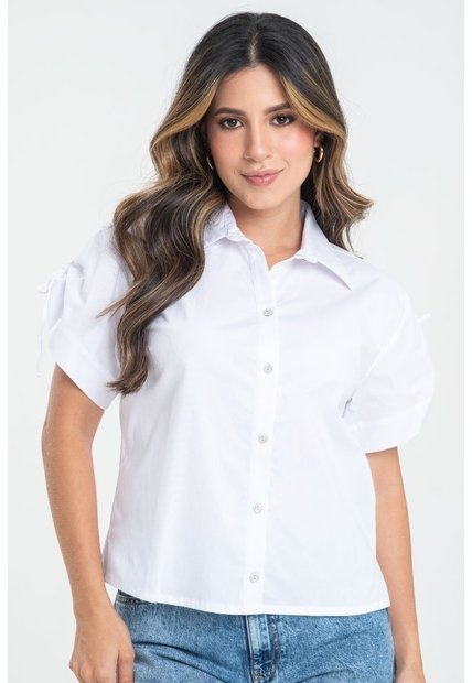 Camisa Shaison Blanco Ragged Pf31113676
