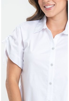 Camisa Shaison Blanco Ragged Pf31113676