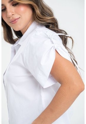Camisa Shaison Blanco Ragged Pf31113676