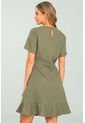Vestido Romana Verde Ragged Pf11511411 de Ragged