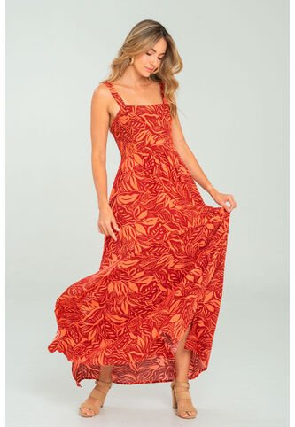 Vestido Mucura Rojo Ragged Pf11511412 Ragged