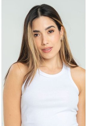 Camiseta Atletica Rib Blanco Ragged Pf17120045