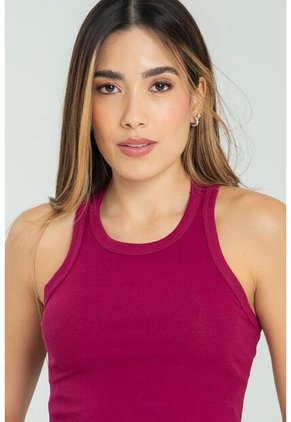 Camiseta Atletica Rib Marrón Ragged Pf17120045