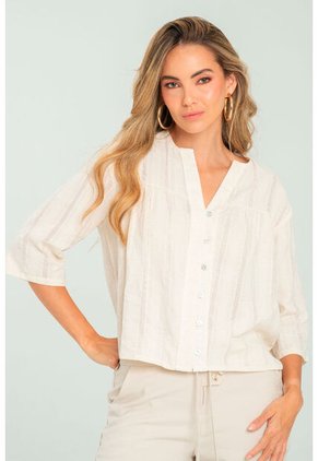 Blusa Biene Beige Ragged Pf11113012