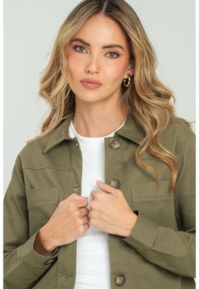 Chaqueta Angola Verde Ragged Pf11130273