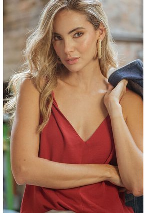 Blusa Kholet Rojo Ragged Pf11113030