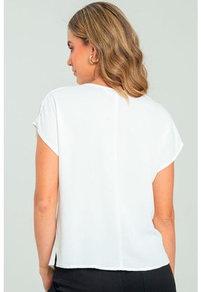 Blusa Ellie Blanco Ragged Pf12110852