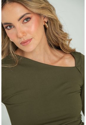 Top Madeline Verde Ragged Pf13120829