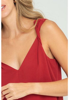 Blusa Kholet Rojo Ragged Pf11113030