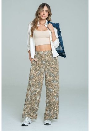 Camisa Amanhu Beige Ragged Pf11113088