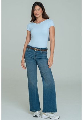 Top Dharbie Azul Ragged Pf13120857