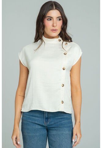 Blusa Tail Beige Ragged Pf11113139 Ragged