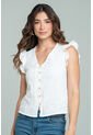 Blusa Nilu Blanco Ragged Pf11113171 de Ragged