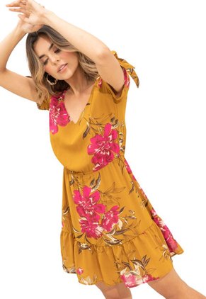 Vestido Letizia Verde Ragged Pf12510372