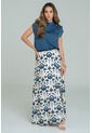 Falda Toscana Azul Ragged Pf11320532 de Ragged