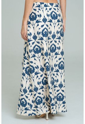 Falda Toscana Azul Ragged Pf11320532