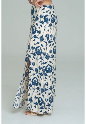 Falda Toscana Azul Ragged Pf11320532