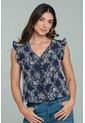 Blusa Nilu Azul Ragged Pf11113171 de Ragged