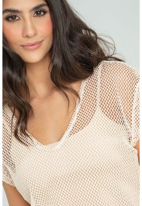 Blusa Malena Blanco Ragged Pf11112779