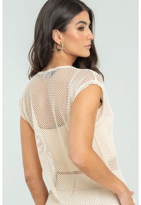 Blusa Malena Blanco Ragged Pf11112779