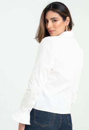 Camisa Ryliana Blanco Ragged Pf12110786