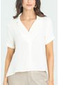 Blusa Cotton Soft Blanco Ragged Pf11112732 de Ragged