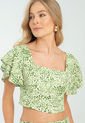 Crop Top Avenue Verde Ragged Pf11112777 de Ragged