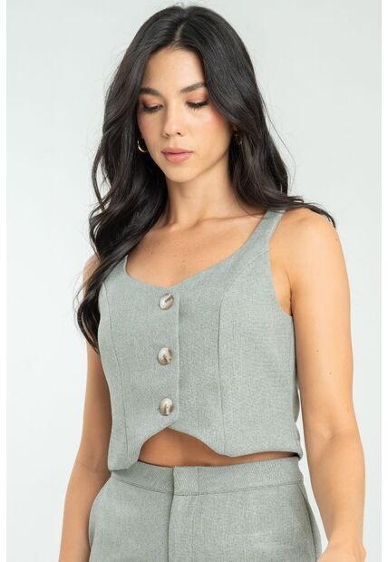 Chaleco Gazel Gris Ragged Pf12150028