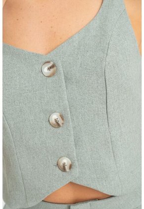 Chaleco Gazel Gris Ragged Pf12150028