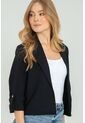 Blazer Abierto Mucura Negro Ragged Pf11130274 de Ragged