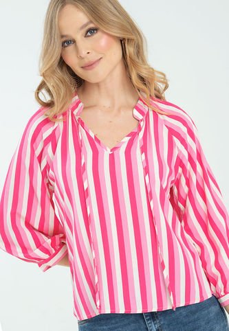 Blusa Maison Fucsia Ragged Pf11112771 Ragged
