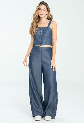 Top Tirantes Cantabria Azul Ragged Pf21110012