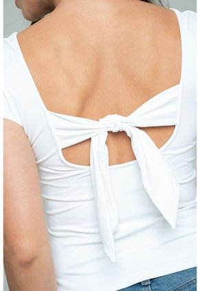 Top Dharbie Blanco Ragged Pf13120857