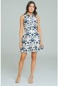 Vestido Toscana Azul Ragged Pf11511462 de Ragged