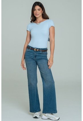 Top Dharbie Azul Ragged Pf13120857
