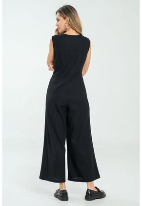 Enterizo Largo Shixian Negro Ragged Pf11530120