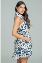 Vestido Toscana Azul Ragged Pf11511462 de Ragged