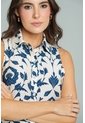 Vestido Toscana Azul Ragged Pf11511462 de Ragged