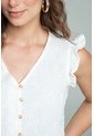 Blusa Nilu Blanco Ragged Pf11113171 de Ragged