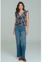 Blusa Nilu Azul Ragged Pf11113171 de Ragged