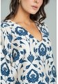 Blusa Toscana Azul Ragged Pf11113158 de Ragged