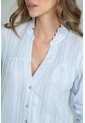 Camisa Mila Azul Ragged Pf11113152 de Ragged