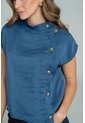 Blusa Tail Azul Ragged Pf11113139 de Ragged