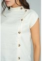 Blusa Tail Beige Ragged Pf11113139 de Ragged