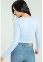 Crop Top Hideat Azul Ragged Pf13120802 de Ragged