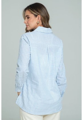 Bluson Champagne Azul Ragged Pf11113078