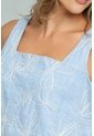 Blusa Flora Rayas Azul Ragged Pf11113151 de Ragged